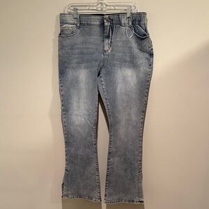 Coco + Carmen Light Blue Flare Jeans